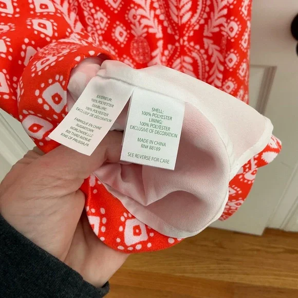 Lilly Pulitzer Edita Shift Dress in Flamingo Feather Harbor sz 12 - Picture 6 of 6